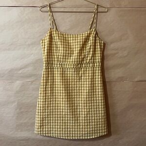 uo button down strappy back linen dress UO Button-Down Strappy Back Linen Dress